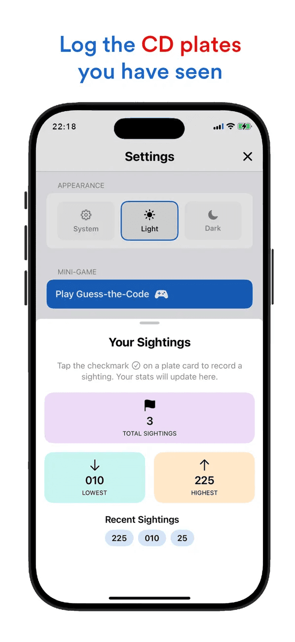 CD Plates app screenshot 3